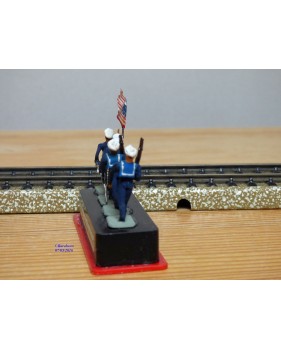 ALYMER Miniploms 217, 4  figurines de soldats russes blancs  neuf  BO  54 mm
