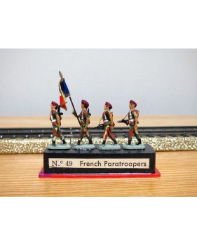 ALYMER Miniploms 217, 4  figurines de soldats russes blancs  neuf  BO  54 mm
