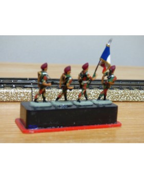 ALYMER Miniploms 217, 4  figurines de soldats russes blancs  neuf  BO  54 mm