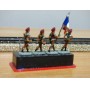 ALYMER Miniploms 49, 4  figurines de soldats français ( parachutistes ) neuf   BO   HO
