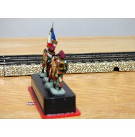 ALYMER Miniploms 217, 4  figurines de soldats russes blancs  neuf  BO  54 mm
