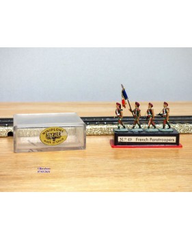 ALYMER Miniploms 217, 4  figurines de soldats russes blancs  neuf  BO  54 mm
