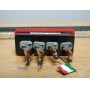 ALYMER Miniploms 60, 4  figurines de soldats italiens  neuf   BO   HO