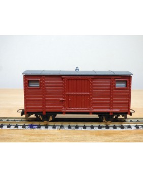 EGGER BAHN 2303 / JOUEF PV 28, wagon couvert  marron   neuf    BO