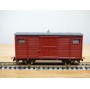  EGGER BAHN 2303 / JOUEF PV 28, wagon couvert  marron   neuf    BO