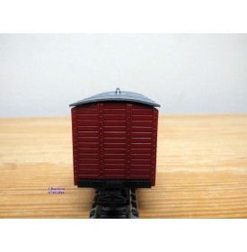  EGGER BAHN 2303 / JOUEF PV 28, wagon couvert  marron   neuf    BO