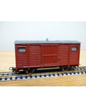  EGGER BAHN 2303 / JOUEF PV 28, wagon couvert  marron   neuf    BO