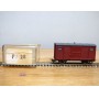  EGGER BAHN 2303 / JOUEF PV 28, wagon couvert  marron   neuf    BO