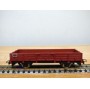 EGGER BAHN 2301, wagon plat marron  BO