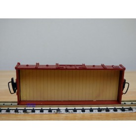 EGGER BAHN 2301, wagon plat marron  BO
