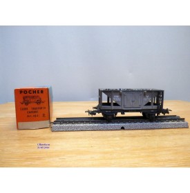 POCHER   164 / 3 ,  wagon trémie à charbon FIAT   FS   BO