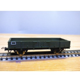 EGGER BAHN 2302, wagon plat  vert   BO