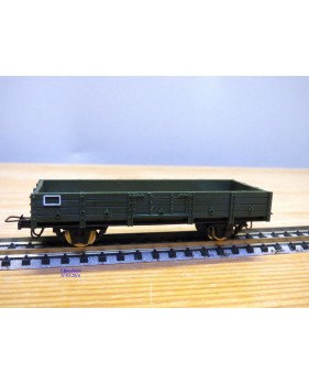 EGGER BAHN 2302, wagon plat  vert   BO