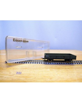 EGGER BAHN 2302, wagon plat  vert   BO