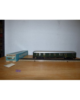 MÄRKLIN   4047, rare fourgon postal 4m-b/26 DBP BO