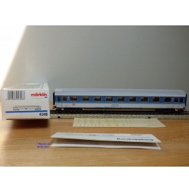 MÄRKLIN   4348,  voiture Inter-regio type Avmz 107 1 Kl. DB    BO