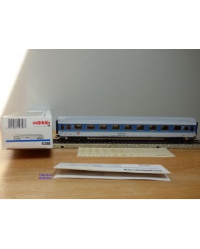 MÄRKLIN   4348,  voiture Inter-regio type Avmz 107 1 Kl. DB    BO
