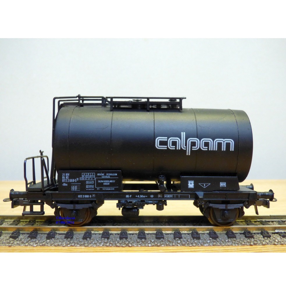 ROCO 4336 C,  wagon citerne type Uhs  CALPAM  CHEVRON  NS     Neuf   BO