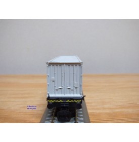 ROCO "echt" 37500, wagon plat conteneurs 20' MZ et SIMSON   DB  Neuf   BO 