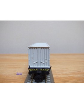 ROCO "echt" 37500, wagon plat conteneurs 20' MZ et SIMSON   DB  Neuf   BO 