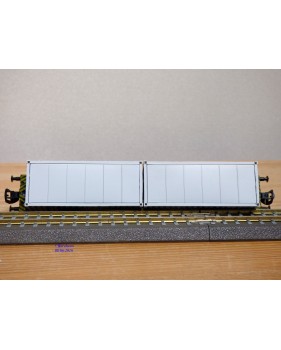 ROCO "echt" 37500, wagon plat conteneurs 20' MZ et SIMSON   DB  Neuf   BO 