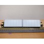 ROCO "echt" 37500, wagon plat conteneurs 20' MZ et SIMSON   DB  Neuf   BO 