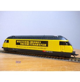 ROCO 63514,  motrice Bo Bo série Re 460  WESTERN UNION   SBB    neuf  BO