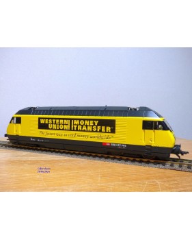 ROCO 63514,  motrice Bo Bo série Re 460  WESTERN UNION   SBB    neuf  BO