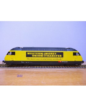 ROCO 63514,  motrice Bo Bo série Re 460  WESTERN UNION   SBB    neuf  BO