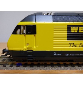 ROCO 63514,  motrice Bo Bo série Re 460  WESTERN UNION   SBB    neuf  BO