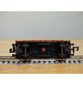 IBERTREN 327,  wagon plat chargé de traverses  Renfe  neuf   BO