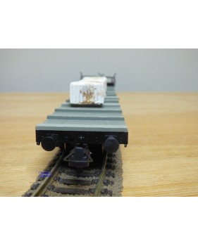 ROCO 47758, wagon plat chargé de blocs de marbre DRG BO