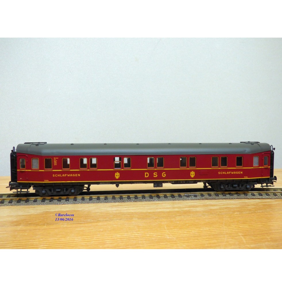 ROCO 44227A voiture unifiée 2  ème classe type B SBB BO