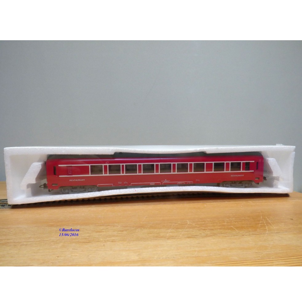 JOUEF  8690, voiture restaurant grandes lignes type DEV  rouge  SNCF neuf   BO