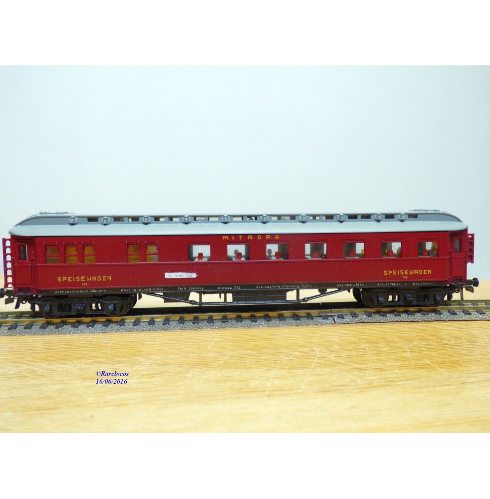 SCHICHT 426 / 873, voiture restaurant en teck MITROPA    neuf    BO