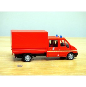 Rietze 51129, camionnette de pompiers FORD Transit      Neuf   BO
