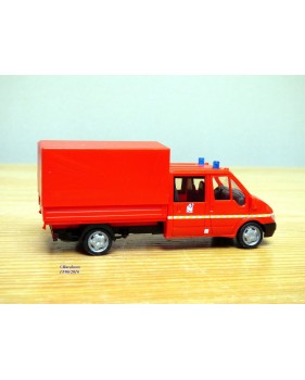 Rietze 51129, camionnette de pompiers FORD Transit      Neuf   BO
