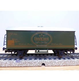 Märklin  96001 / 44563.002,  wagon couvert réfrigérant  Ichqrs 377 DB  ERBACHER  Neuf   BO