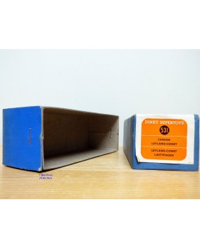 Dinky  SuperToys vrai 531, boîte seule  ( box only ) de camion Leyland Comet  