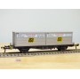 Fleischmann 5235,  wagon plat porte conteneurs Lbs 598 CROWE DB   BO