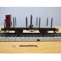 Märklin métal 4617 Wagon surbaissé EVS DB BO