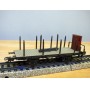 Märklin métal 4617 Wagon surbaissé EVS DB BO
