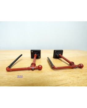 HORNBY  DUBLO  32140, 2 prises d'eau métal et caoutchouc  métal  BO