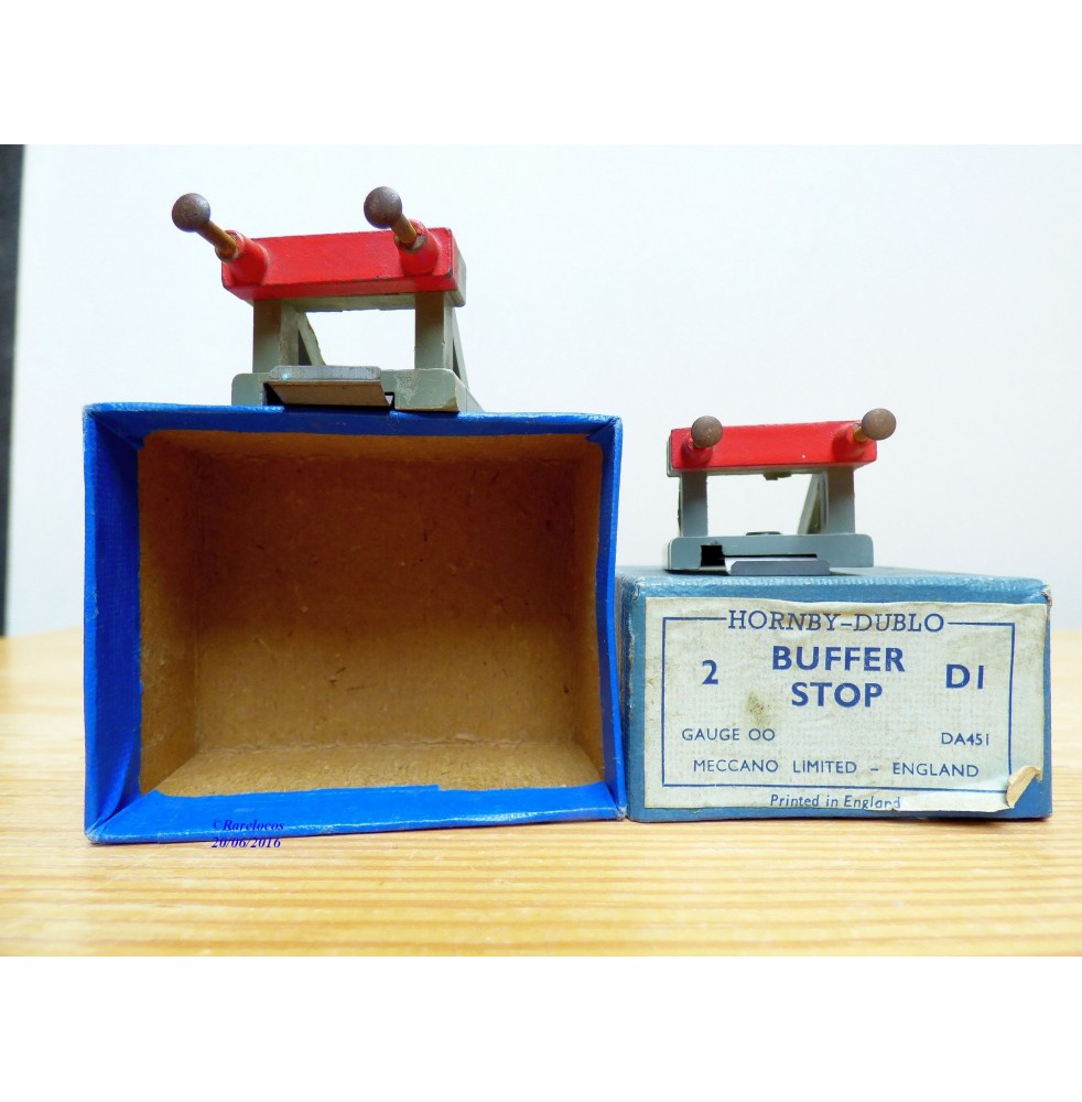 HORNBY  DUBLO  DA 451, 2 butoirs   métal   BO