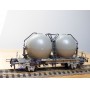 TRIX Express International  / Röwa  3664, rare wagon silos  NS   neuf  BO  