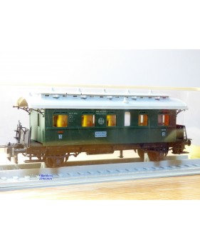TRIX Express International  / Röwa 3729, voiture ancienne type  Cl Pr 05a  3 Kl.  KPEV   neuf   BO  