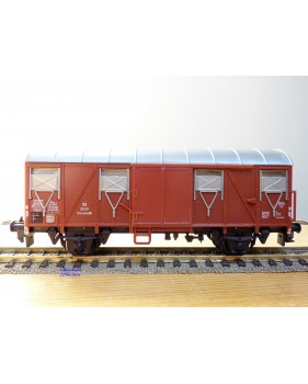 TRIX Express International  / Röwa  3665, wagon couvert type Gmmehs    DB  neuf  BO  