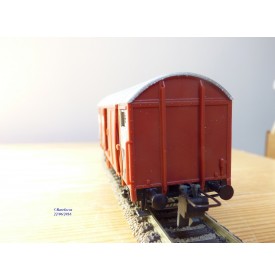 TRIX Express International  / Röwa  3665, wagon couvert type Gmmehs    DB  neuf  BO  