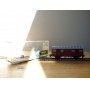 TRIX Express International  / Röwa  3665, wagon couvert type Gmmehs    DB  neuf  BO  