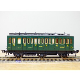 FLEISCHMANN 5093, voiture à 3 essieux  3 Cl. N°:55579   neuf  BO